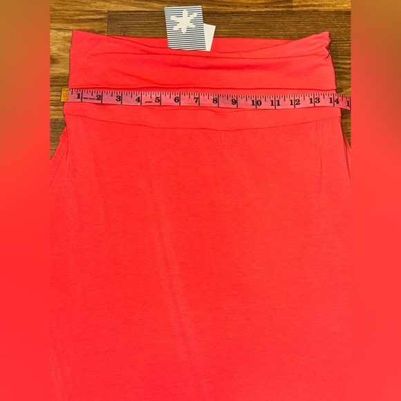 Splendid Coral Maxi Skirt size M - Picture 5 of 11